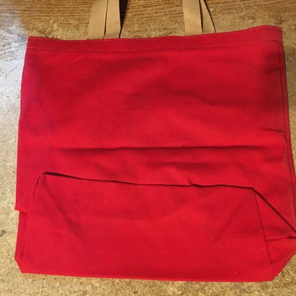 VINTAGE SKITTLES CANDY RED TOTE BAG KONVEY PRODUCTS - Picture 2 of 5